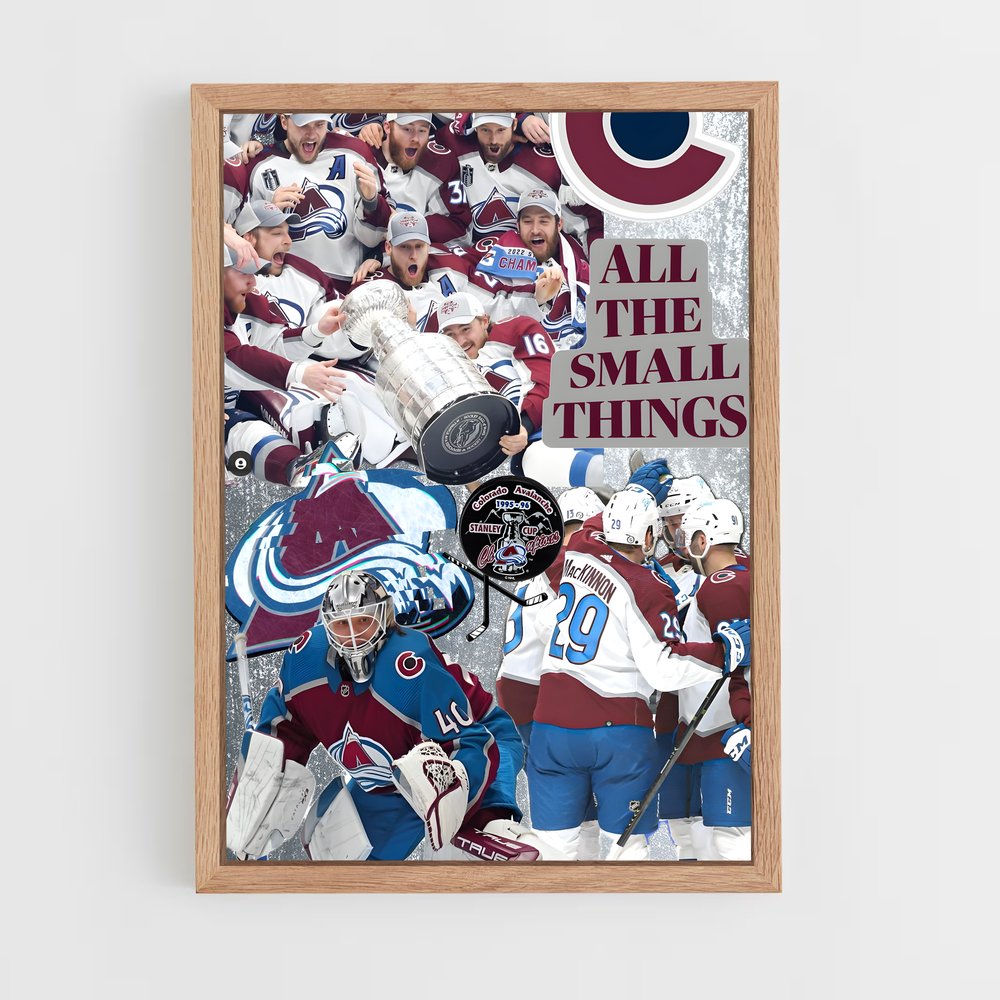 Poster All-Stars du Colorado – affiche Hockey sur glace (vue 4)